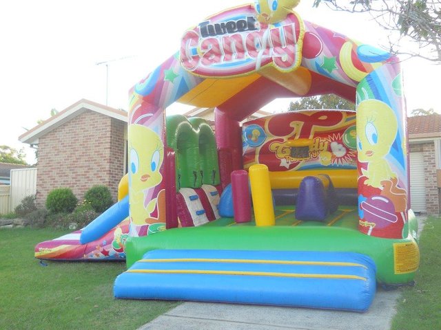 Candy Tweety Bird castle and slide